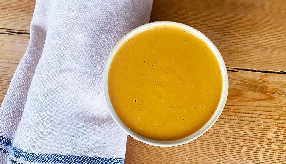 Plant Based Vegan Peanut Ginger Sauce