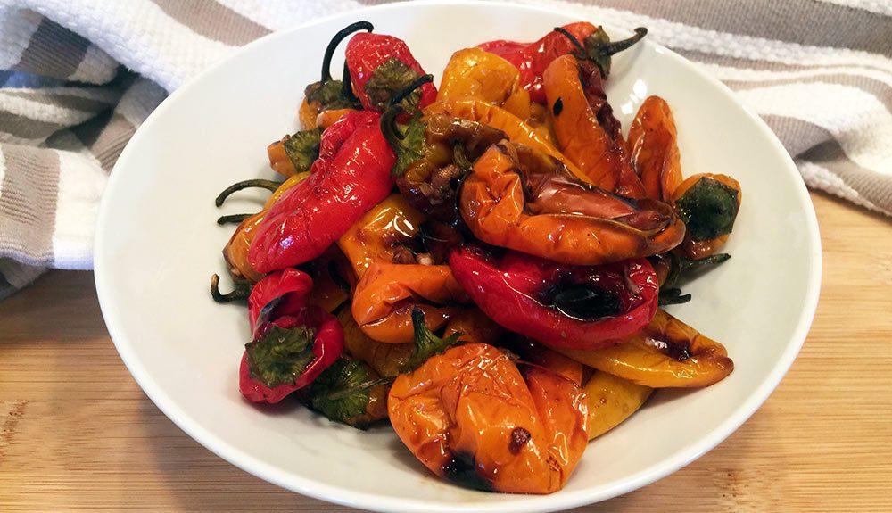 Plant Based Blistered Party Peppers