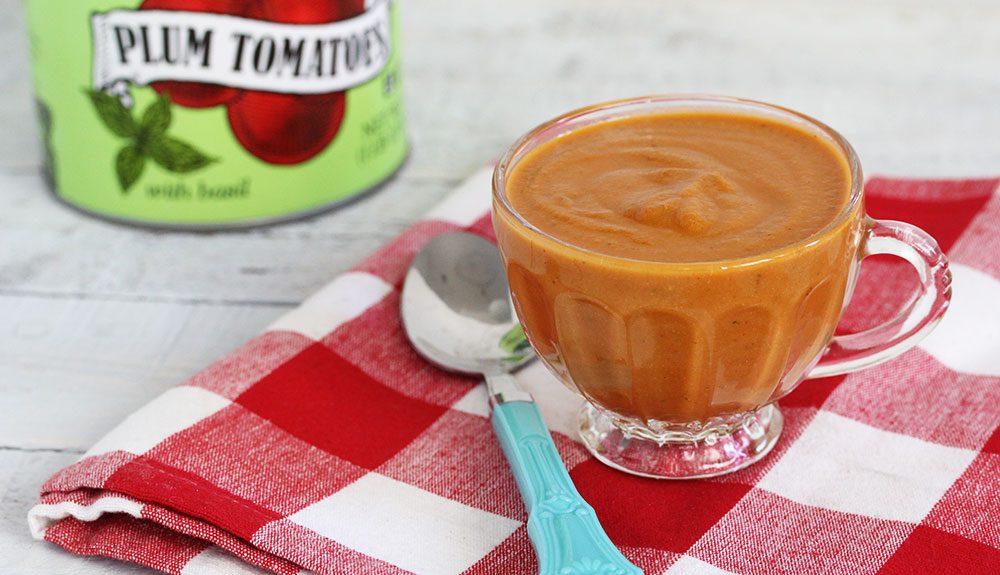 Plant Based Chilled Tuscan Tomato Soup